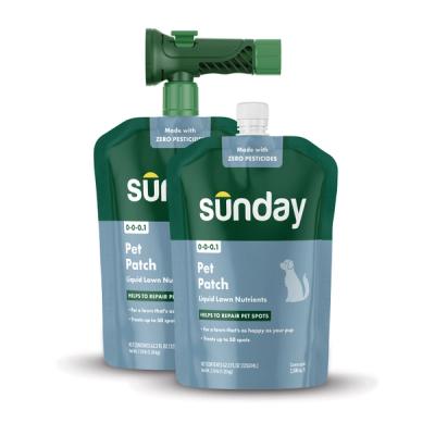 Sunday Pet Patch, lawn repair for pet spots