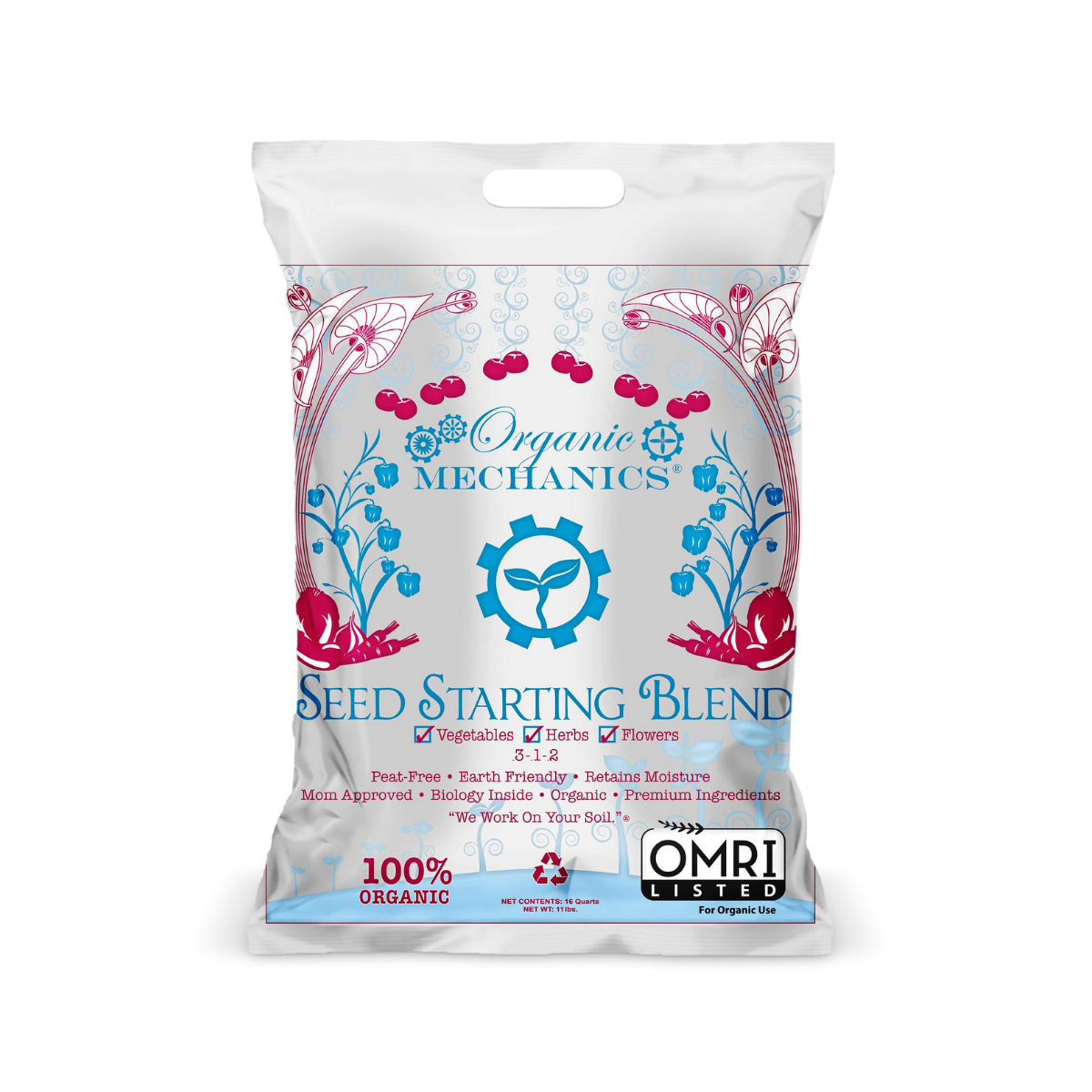 Organic Mechanics Seed Starting Blend Potting Soil