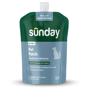 Sunday Pet Patch, lawn repair for pet spots