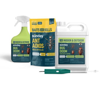 Bug doom (indoor & outdoor) and ant adios