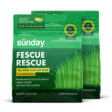 Bag of Sunday Fescue Rescue, a tall fescue grass seed blend