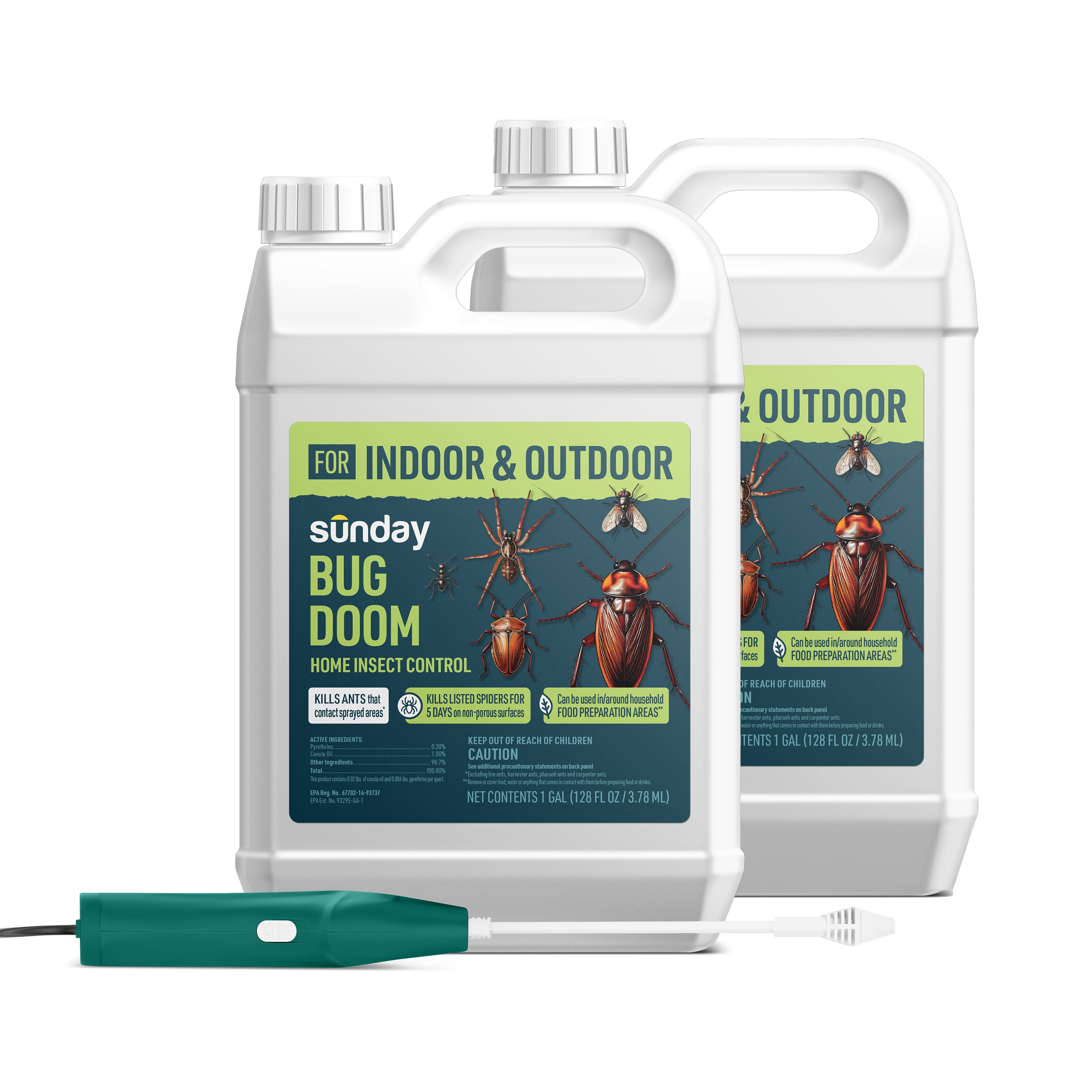 Bug Doom Home Insect Control 2 pack