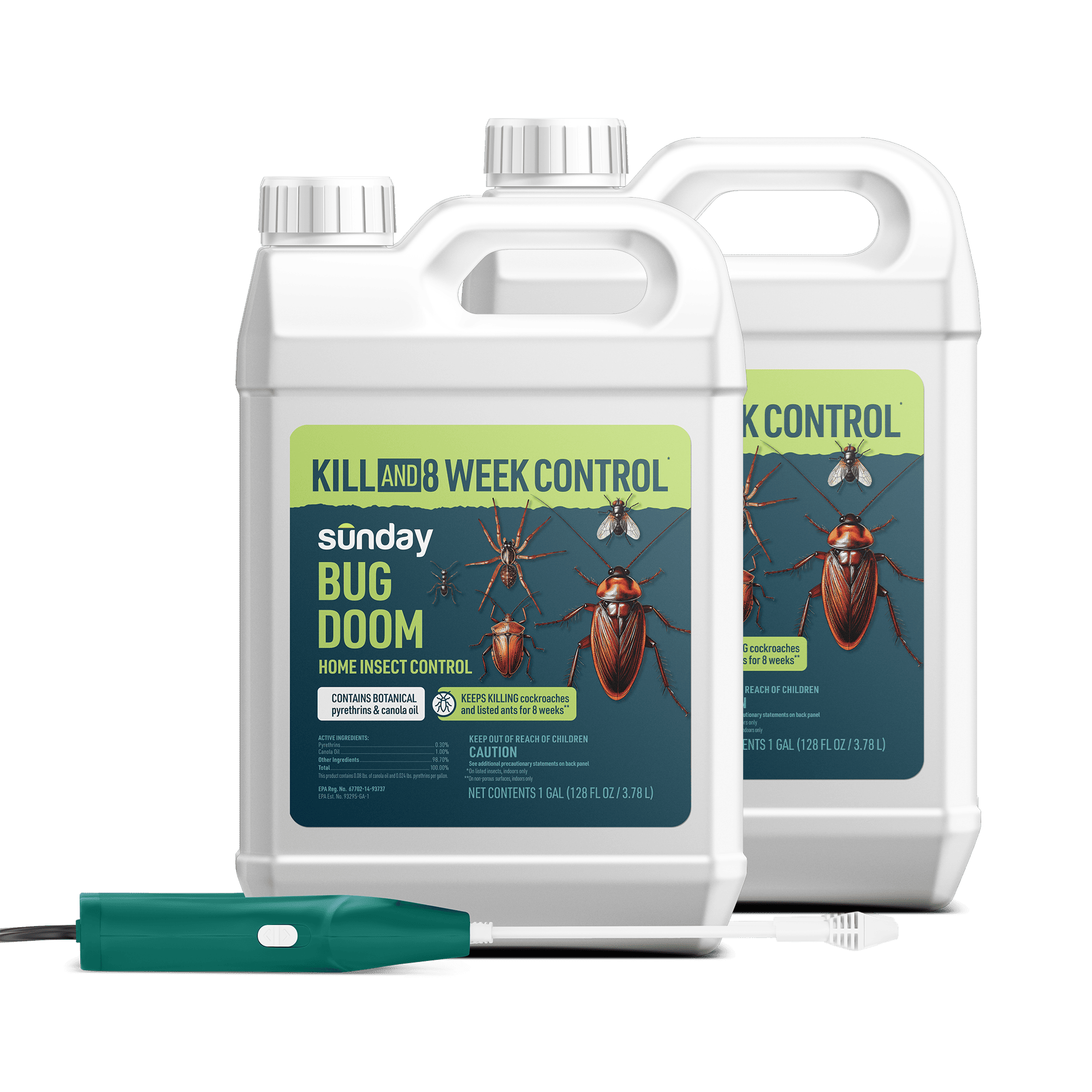 Bug Doom Home Insect Control 2 pack