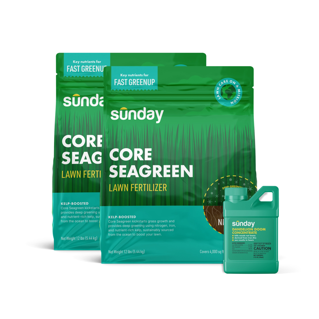 Spring Granular Fertilizer Lawn Kit | Sunday Lawn Care