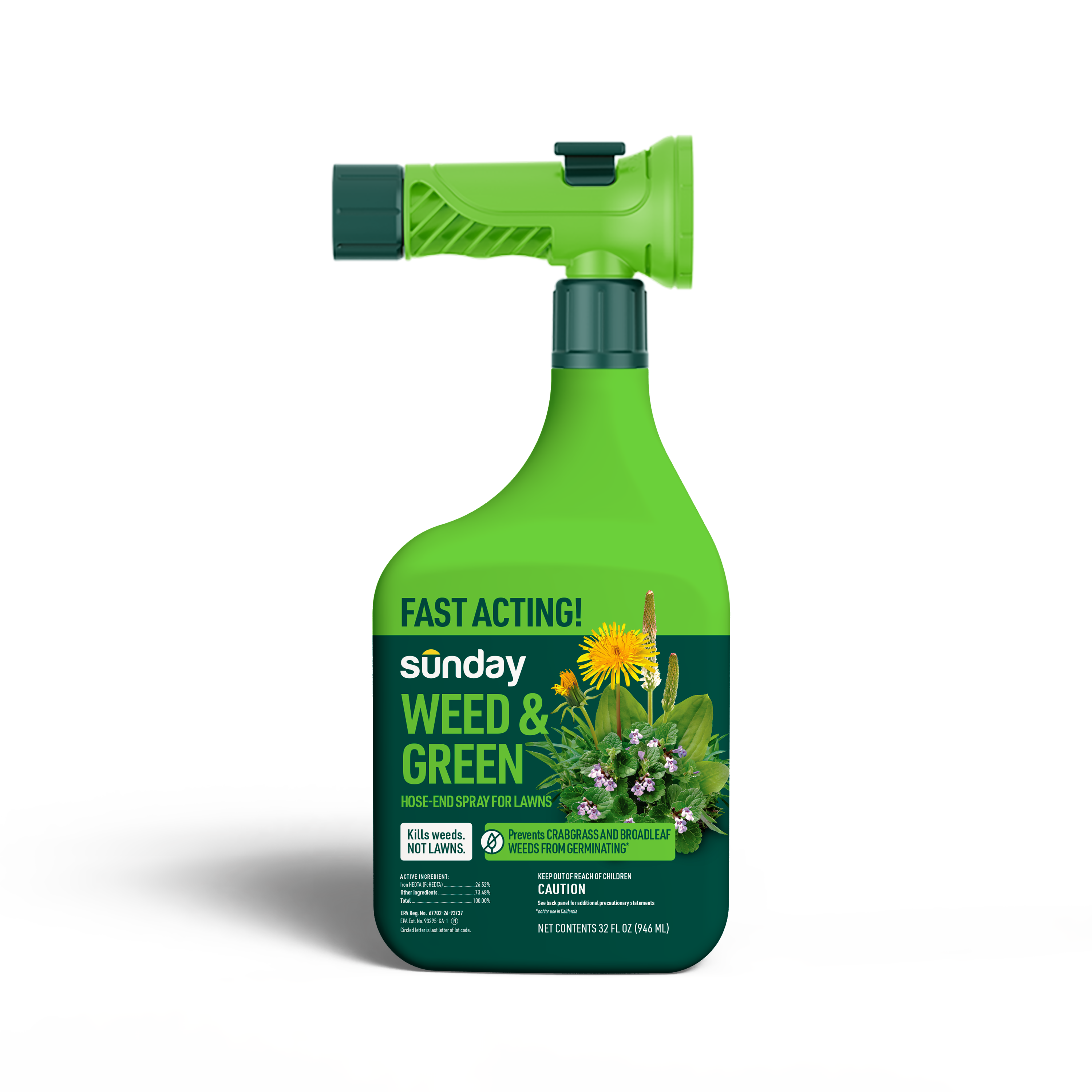 Weed & Green Pre-emergent and Post-Emergent Weed Killer