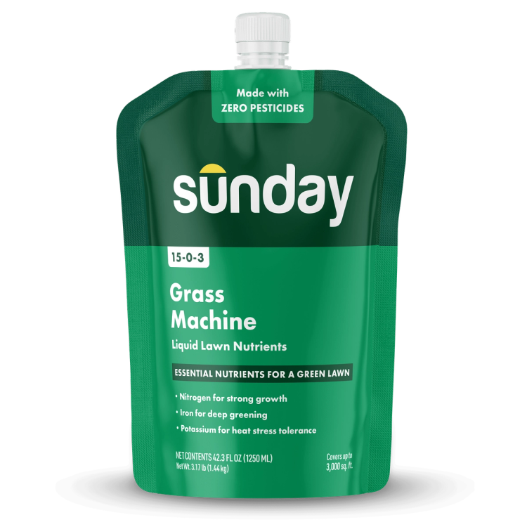 Grass Machine Liquid Fertilizer | Sunday Lawn Care