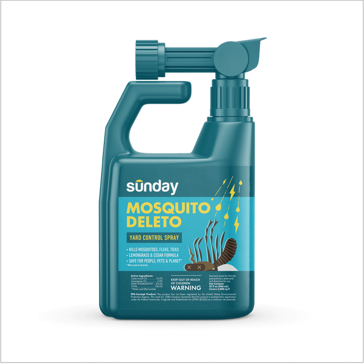 Sunday Mosquito Deleto pest control yard spray