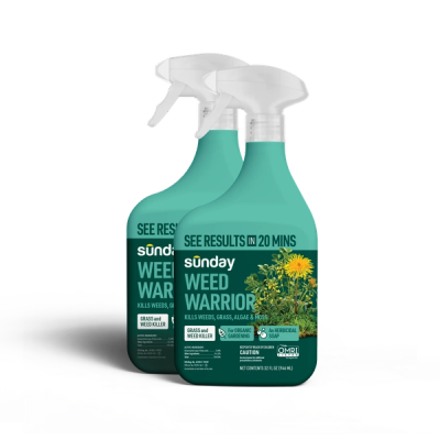Weed Warrior ready-to-use weed control spray bottles