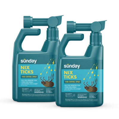 Sunday Nix Ticks tick and flea control yard spray