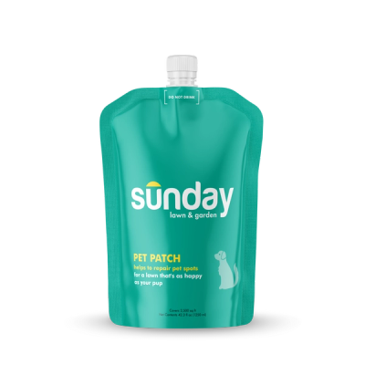 Sunday Pet Patch, lawn repair for pet spots
