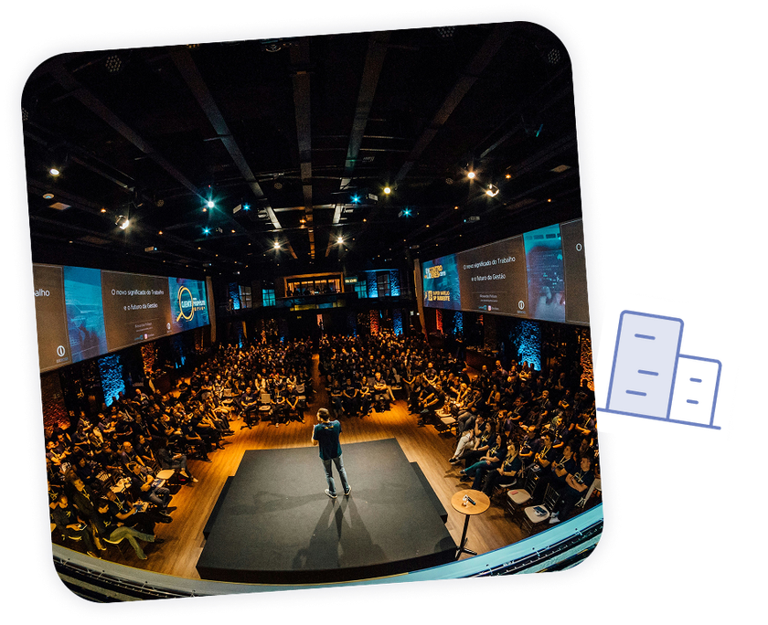 Corporate event with Booth.Events.