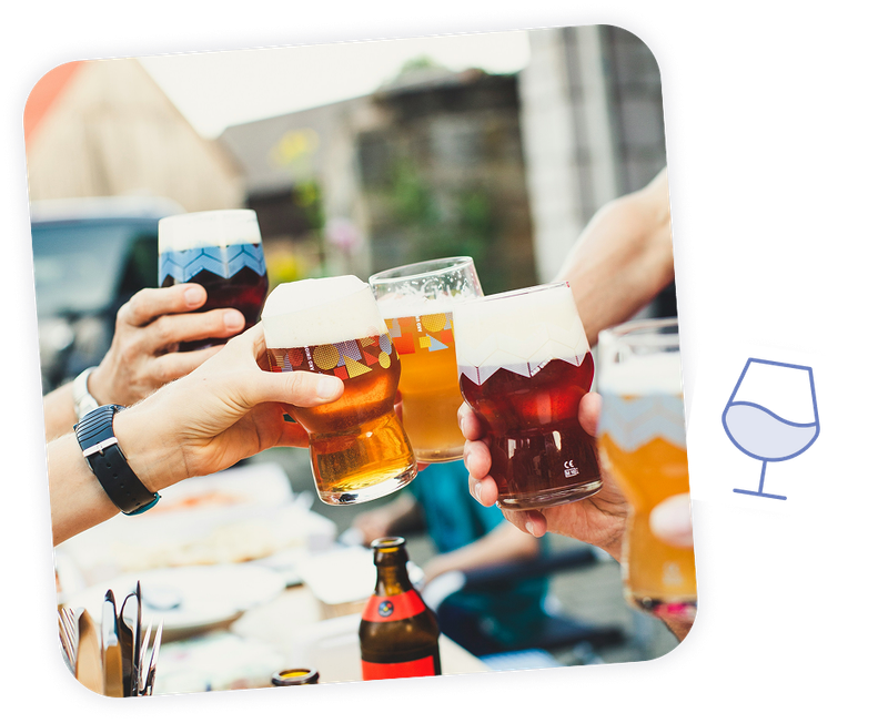 Breweries, wineries, and tasting rooms can run photo booths with Booth.Events.
