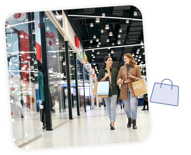 Retail stores and malls can run photo booths with Booth.Events.