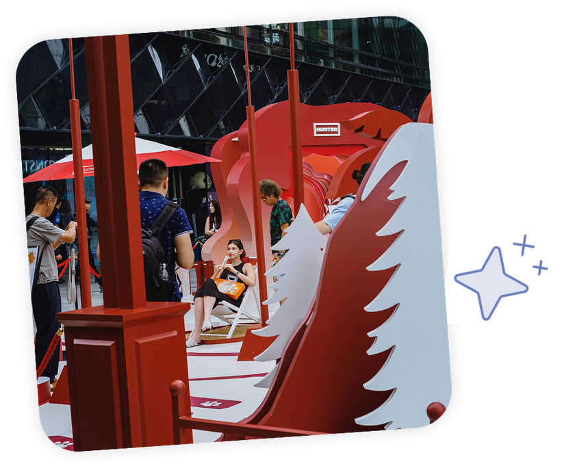 Brand activation with Booth.Events.
