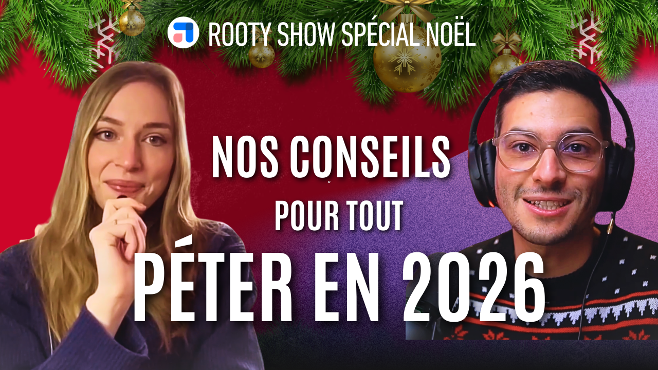 Julie Grindler (ex scalezia) et Mehdi de ROOTY podcast The ROOTY Show