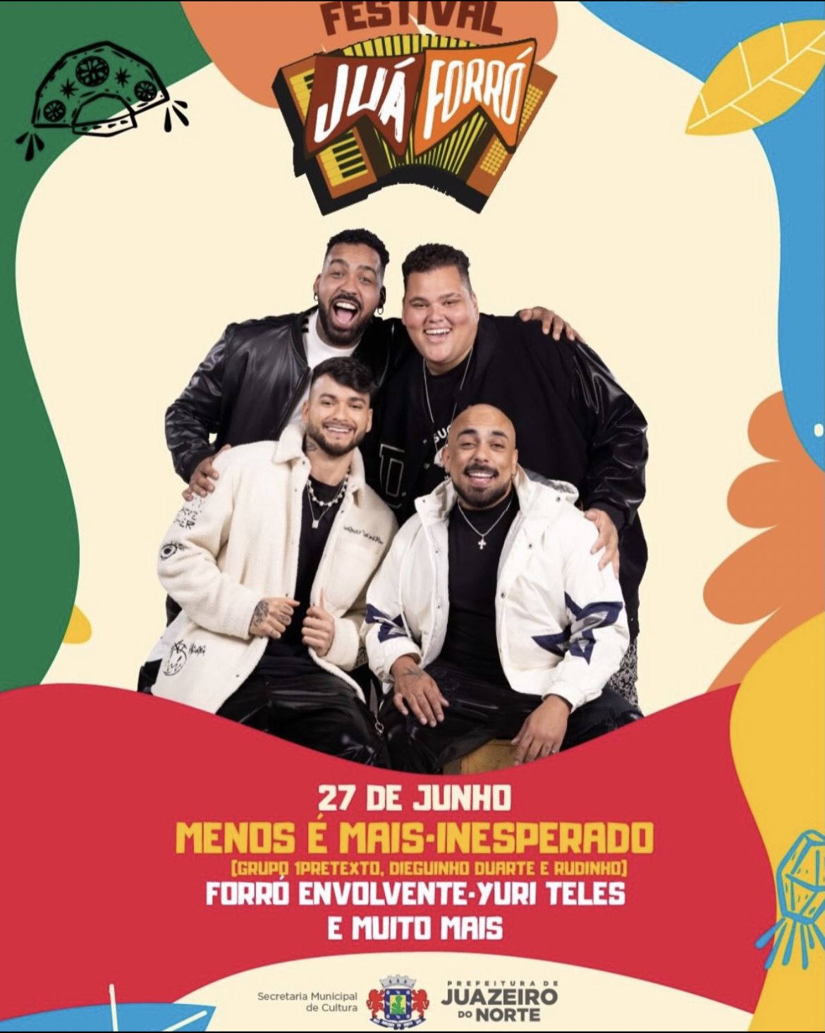 Flyer Juá Forró - 27 de Junho