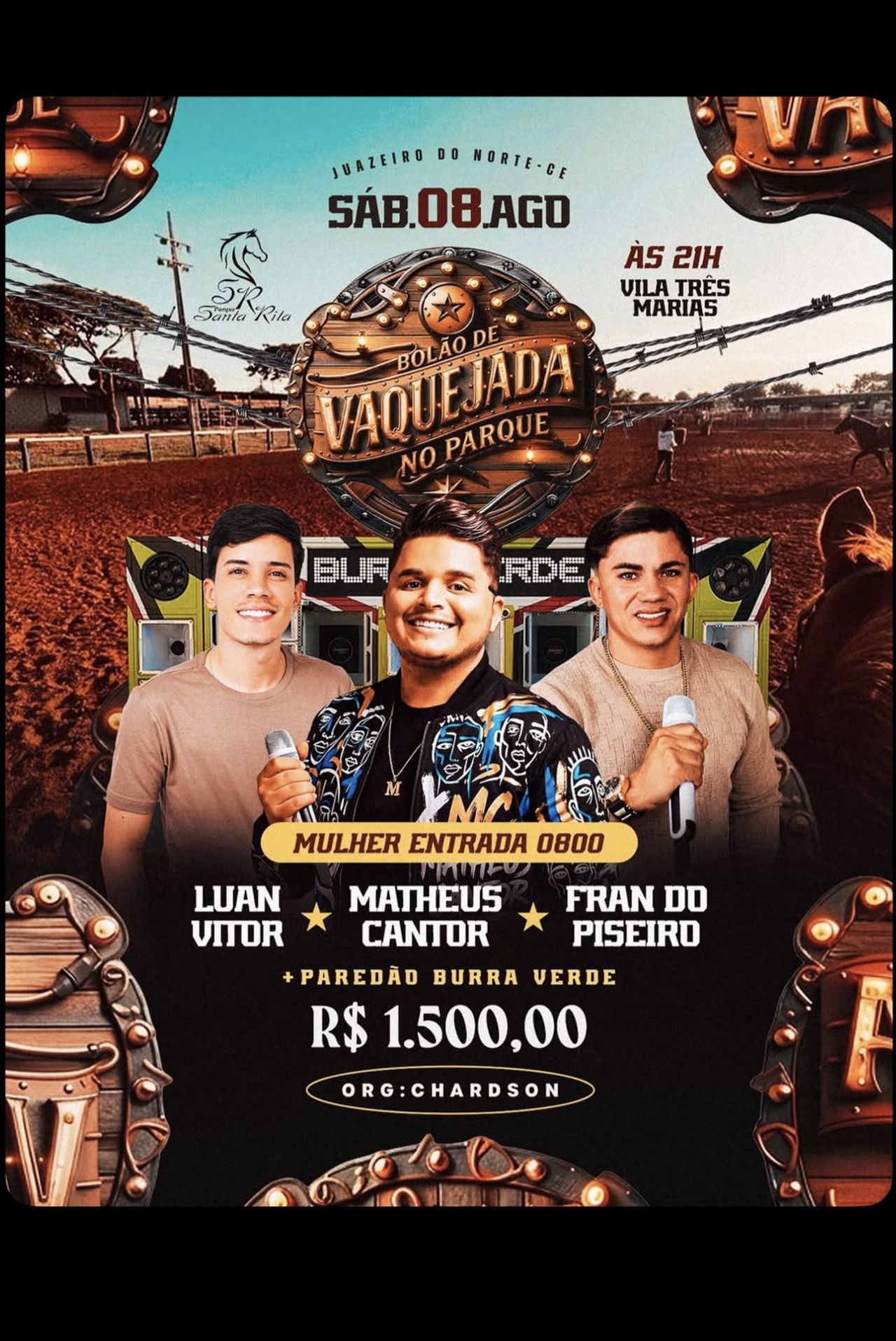 Bolão de Vaquejada no Parque