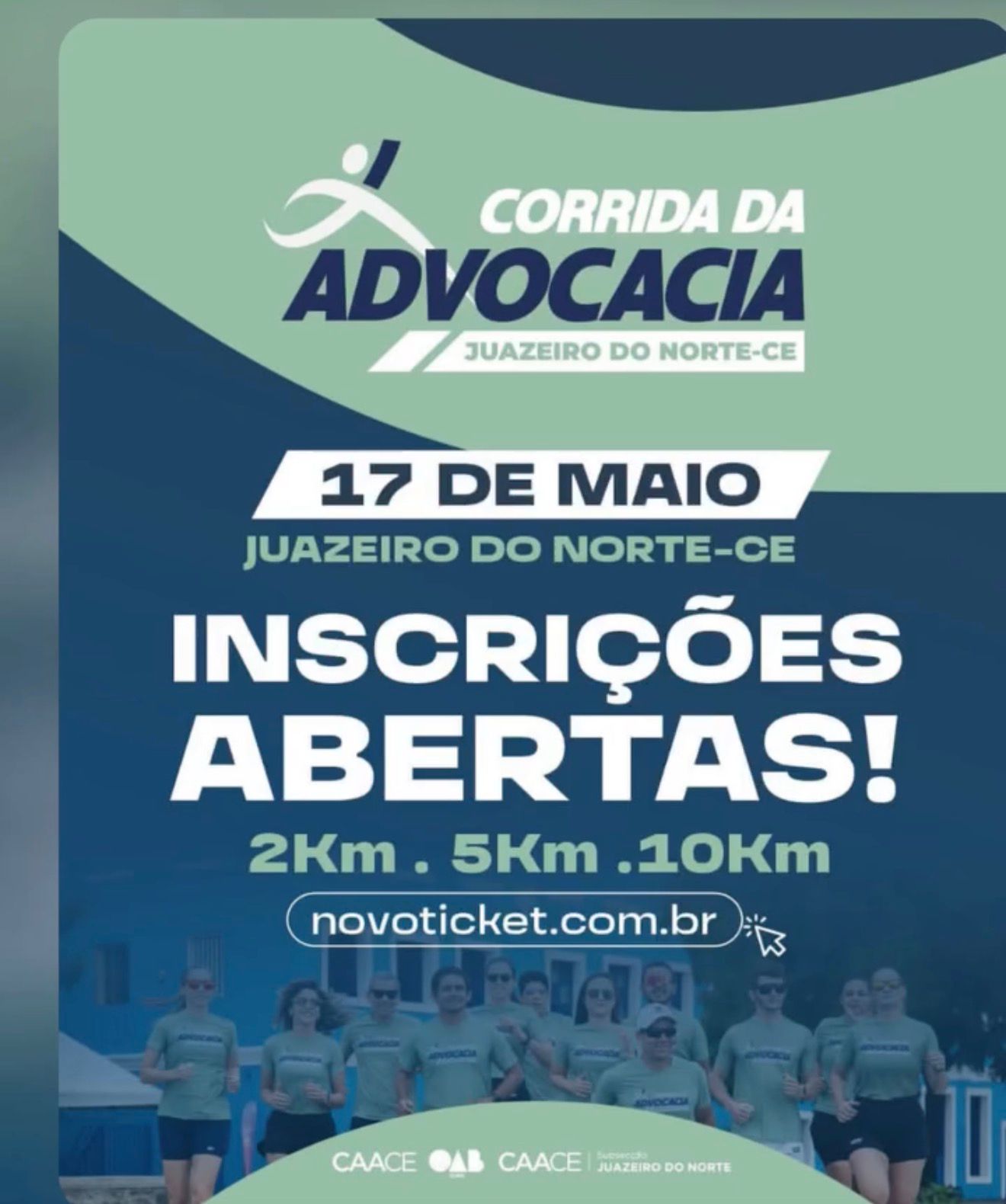 Flyer Corrida da Advocacia