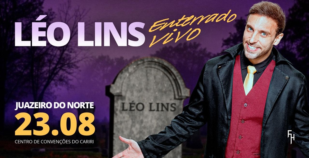 LÉO LINS EM JUAZEIRO DO NORTE - CARIRI: TURNE ENTERRADO VIVO