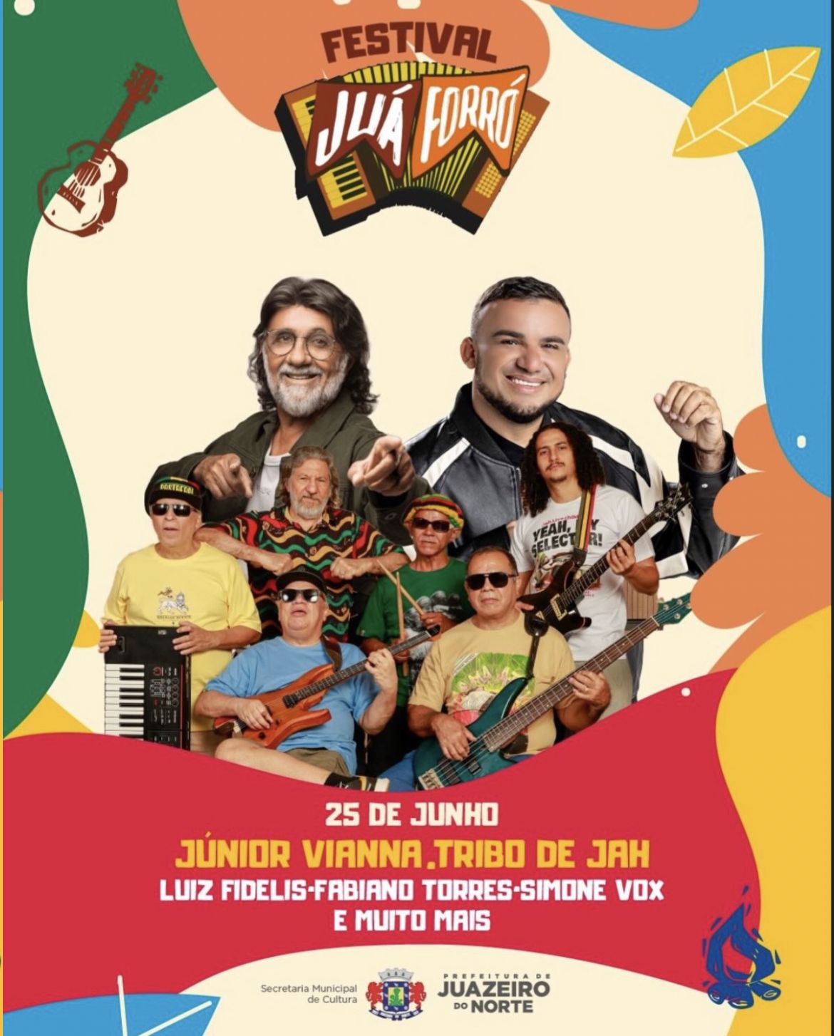 Flyer Juá Forró - 25 de Junho