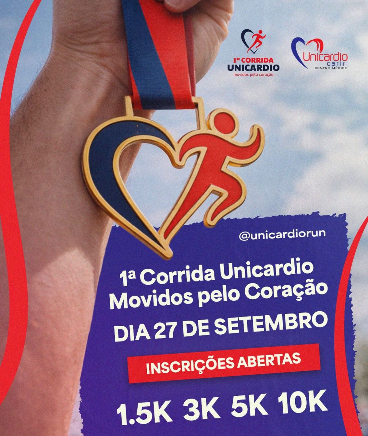 1ª Corrida Unicardio · Movidos pelo Coração