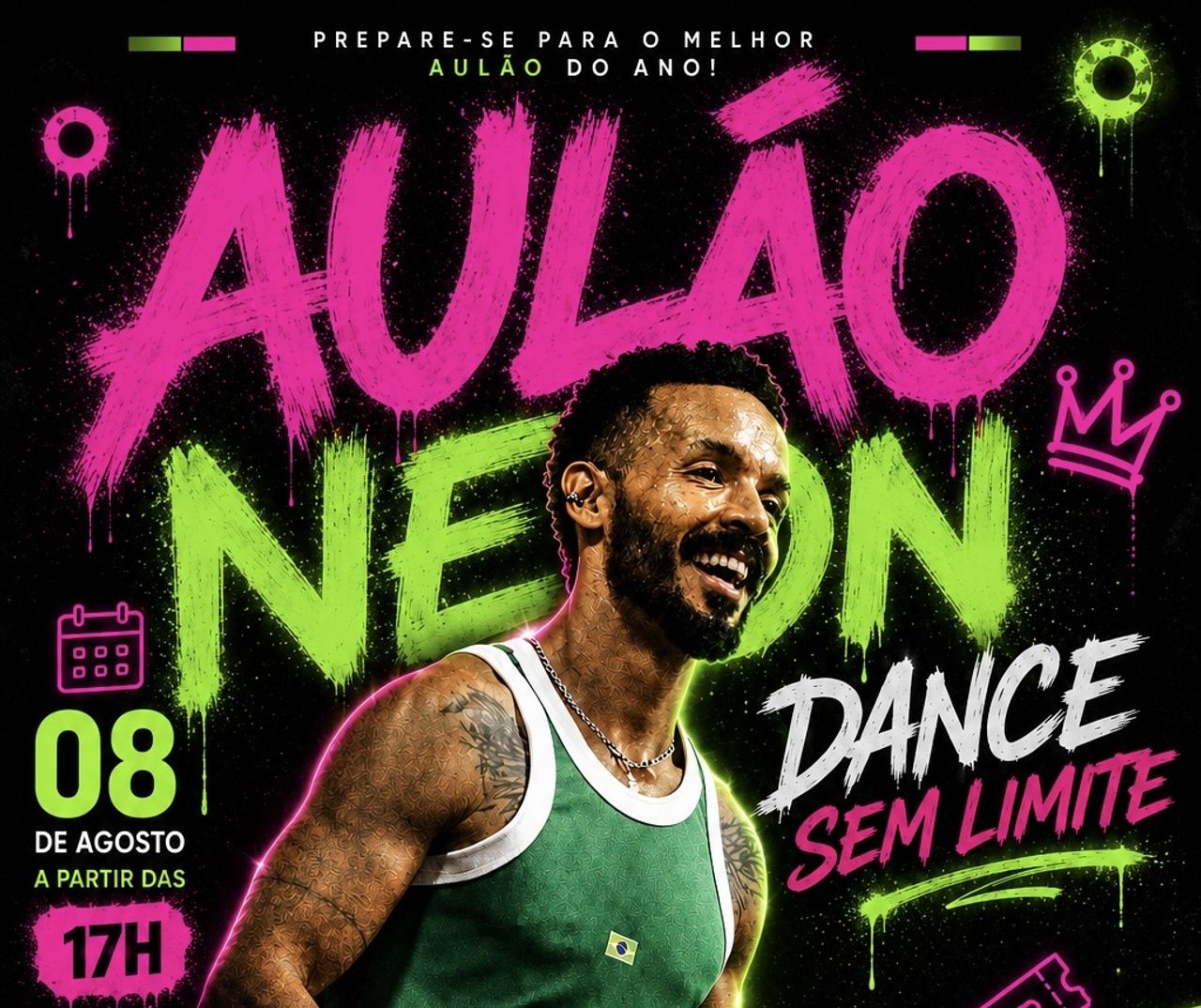 AULÃO NEON - Dance sem limite