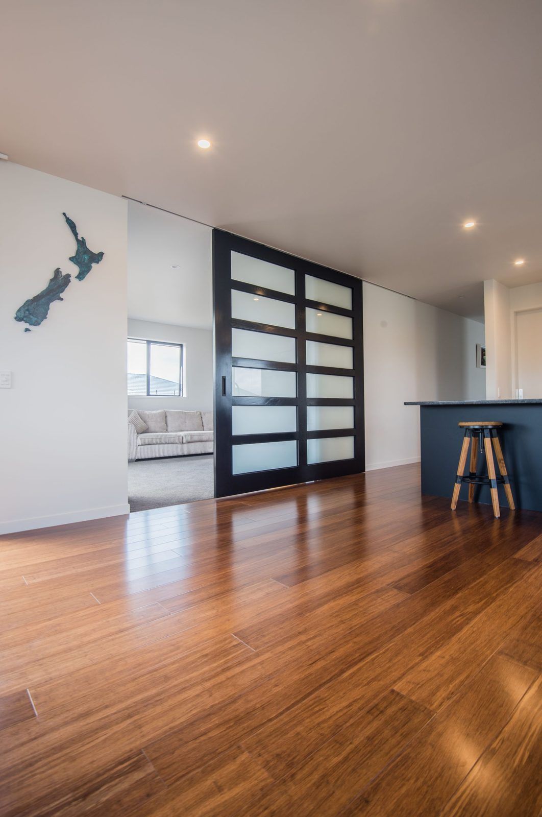 Kupe Drive 1 — living / dining through to second lounge