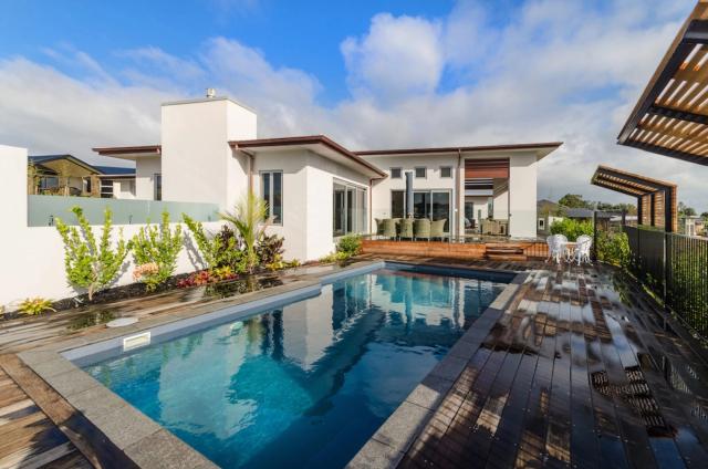 William Andrew — pool and rear elevation