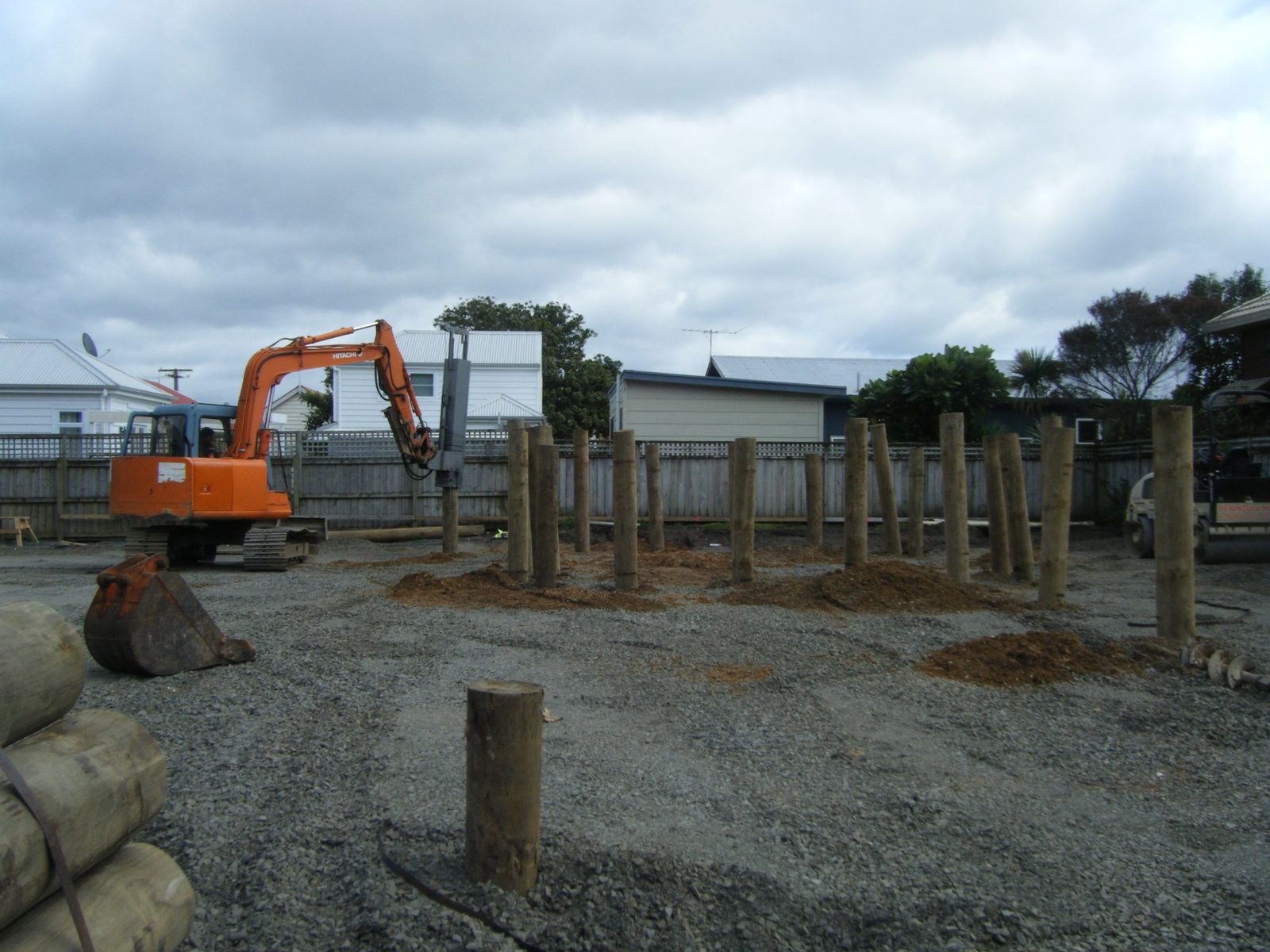 Water View Homes — site cleared
