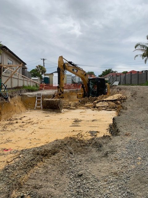 Devonport Homes — excavation
