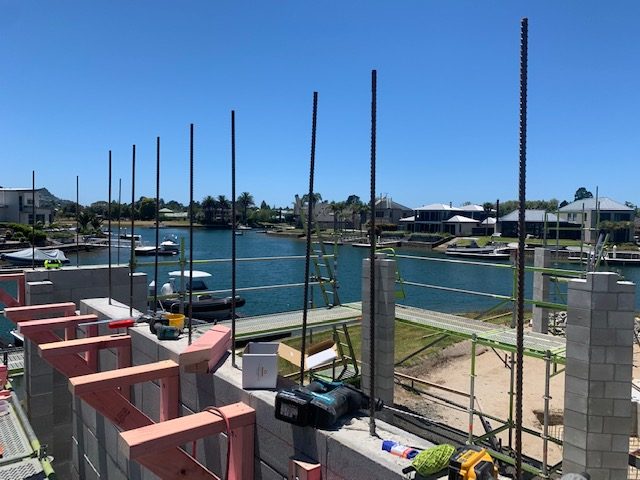 Pauanui — foundation walls