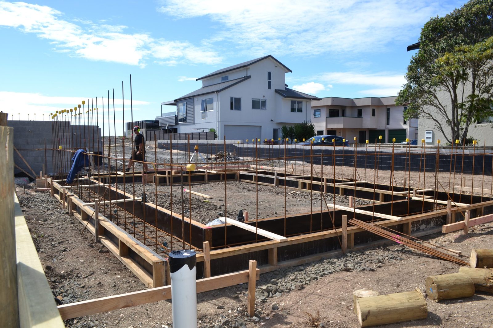 Buffalo Beach — foundations boxed