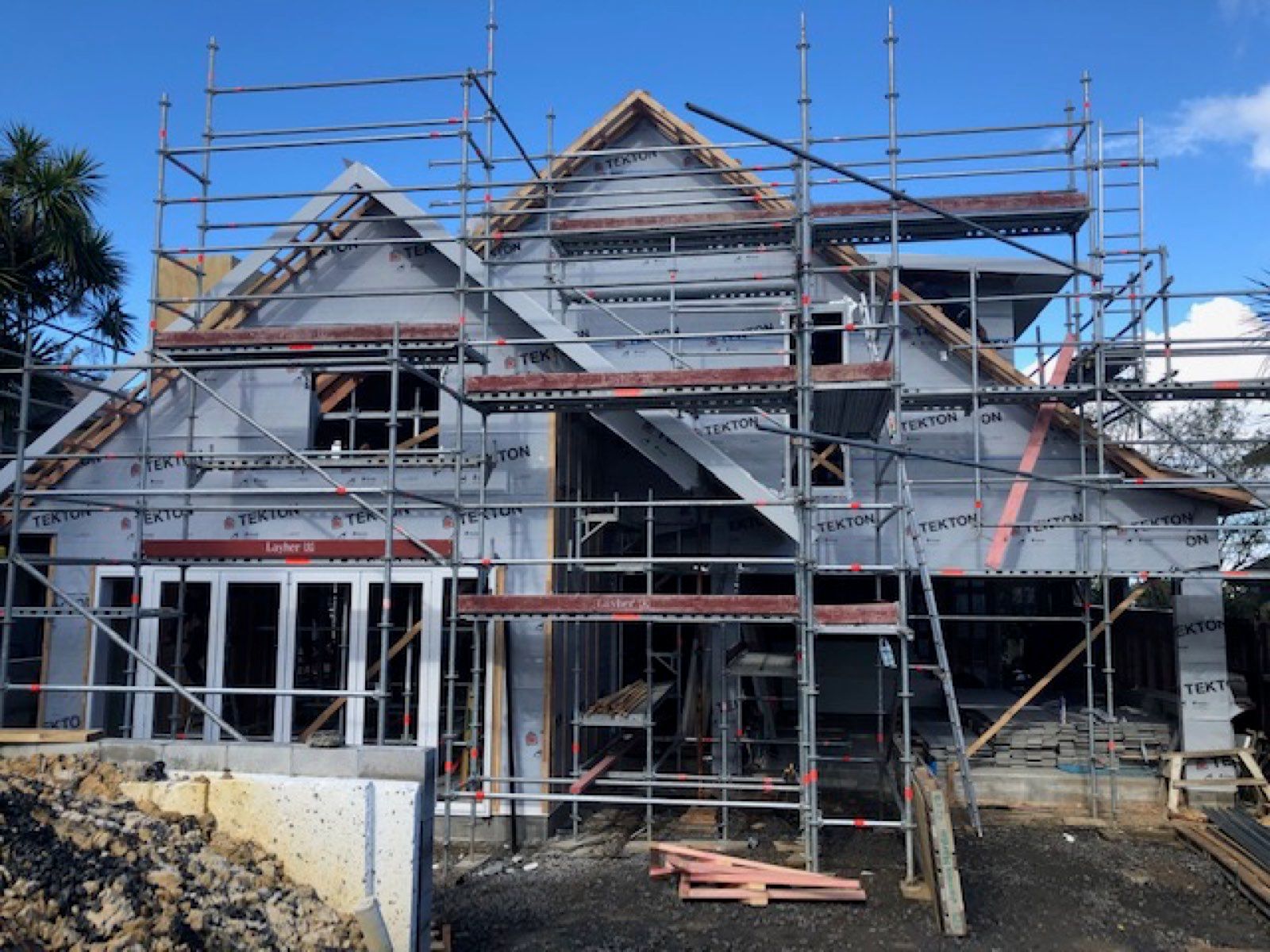Devonport Homes — wrapped and roofed