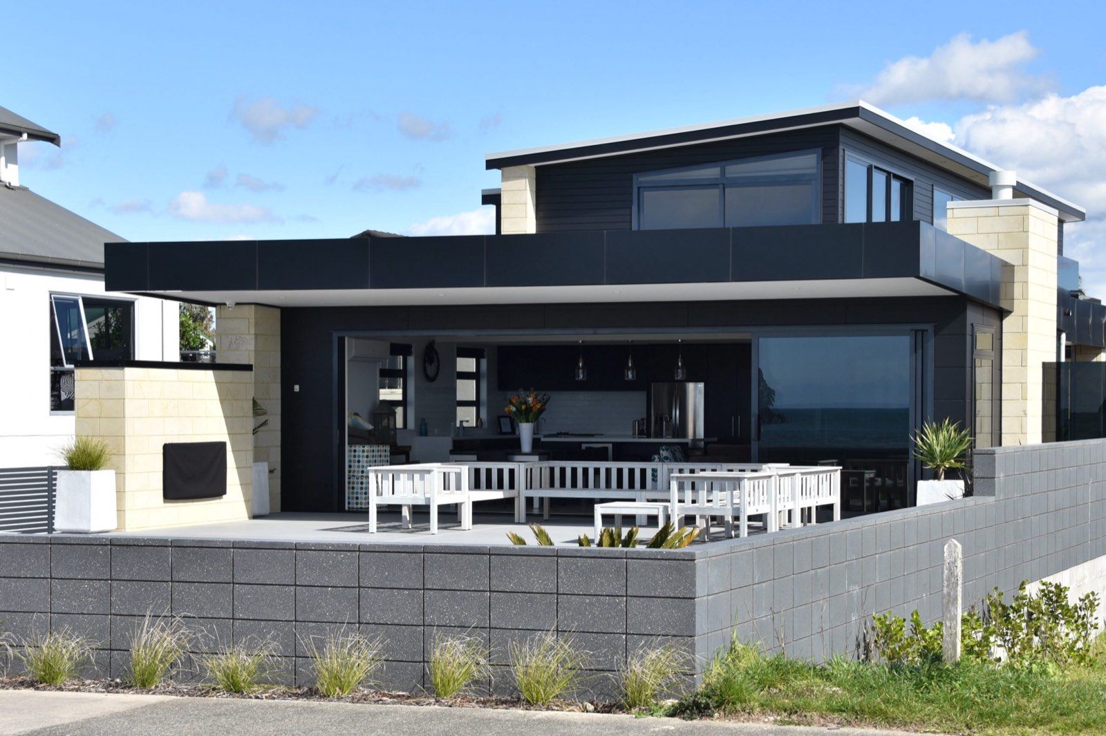 Buffalo Beach — north elevation