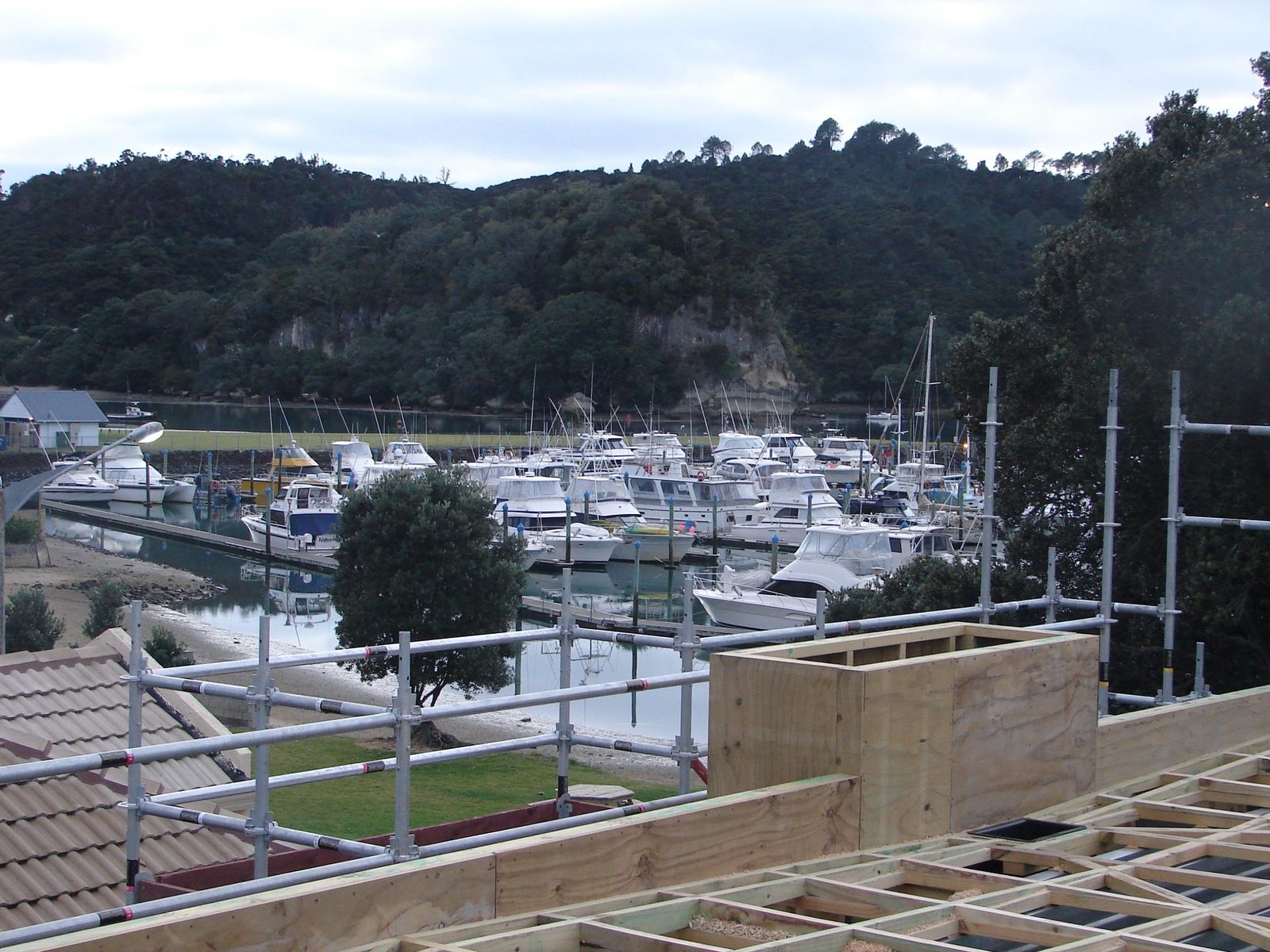 Water View Homes — the marina from the top floor