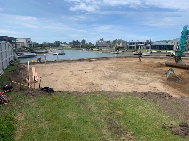 Pauanui — stripped and levelled