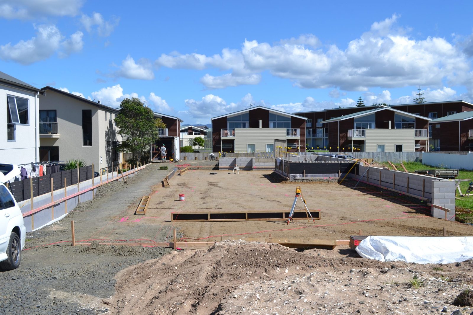 Buffalo Beach — site cleared