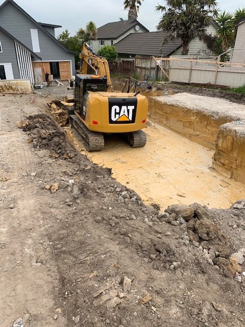 Devonport Homes — digging out
