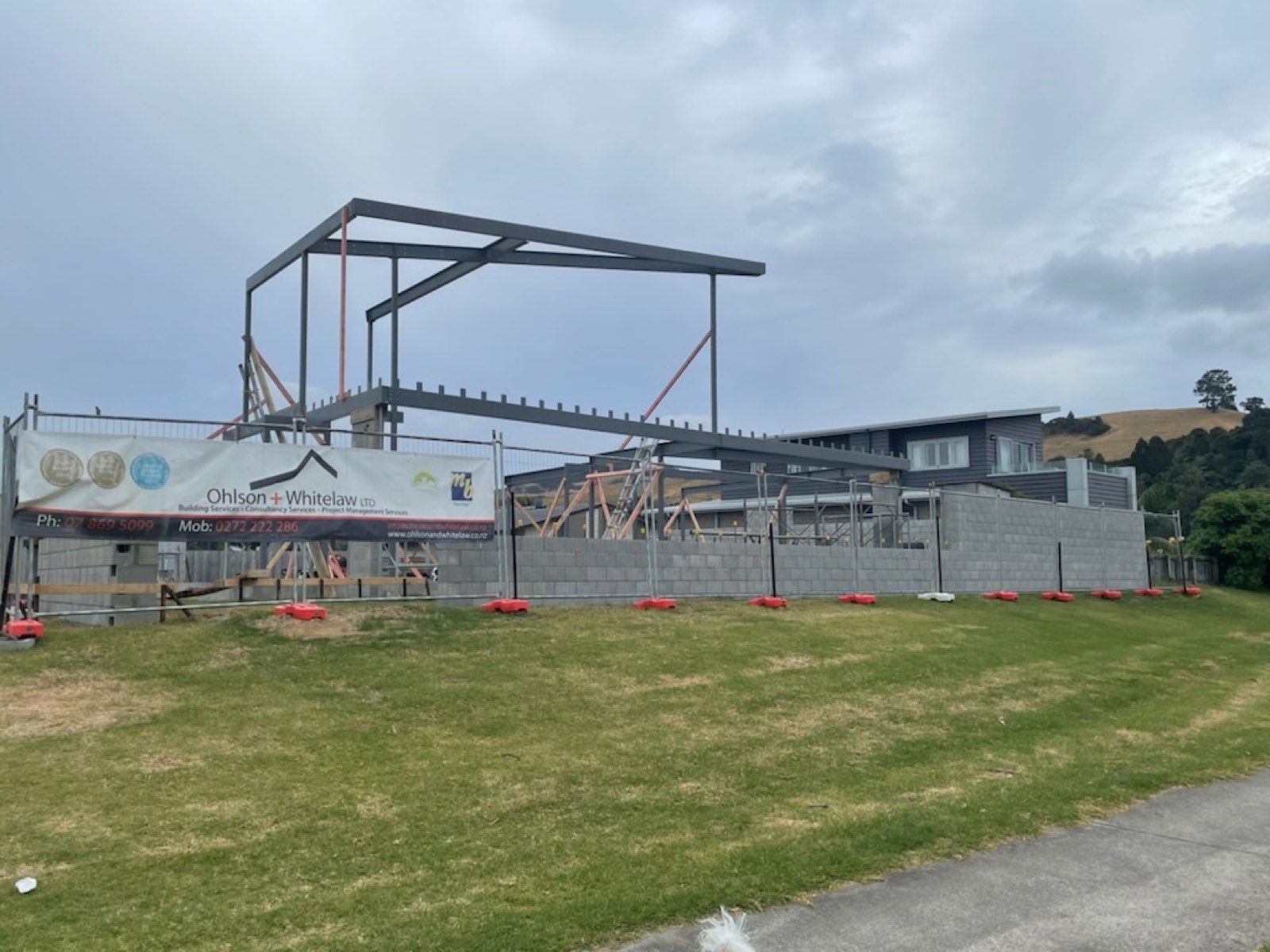 Cook Drive, Whitianga — steel up