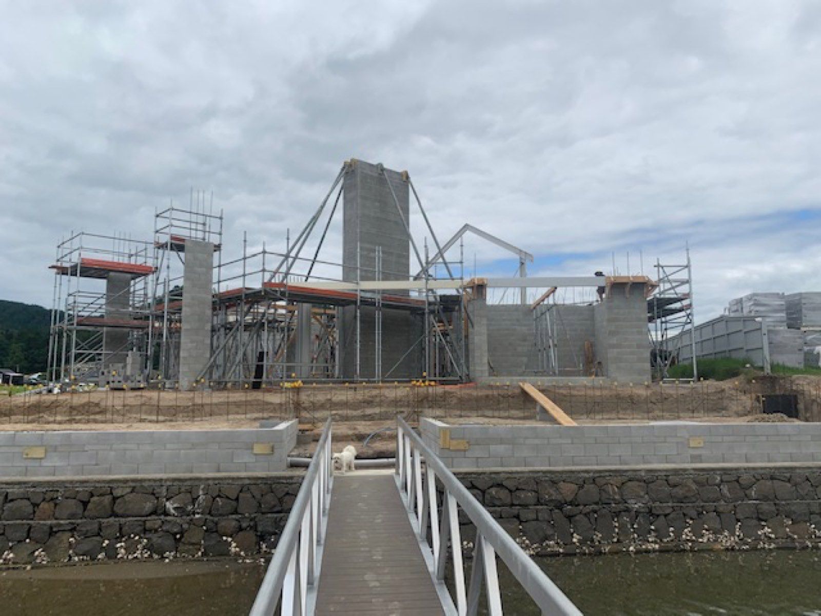 Pauanui — block work
