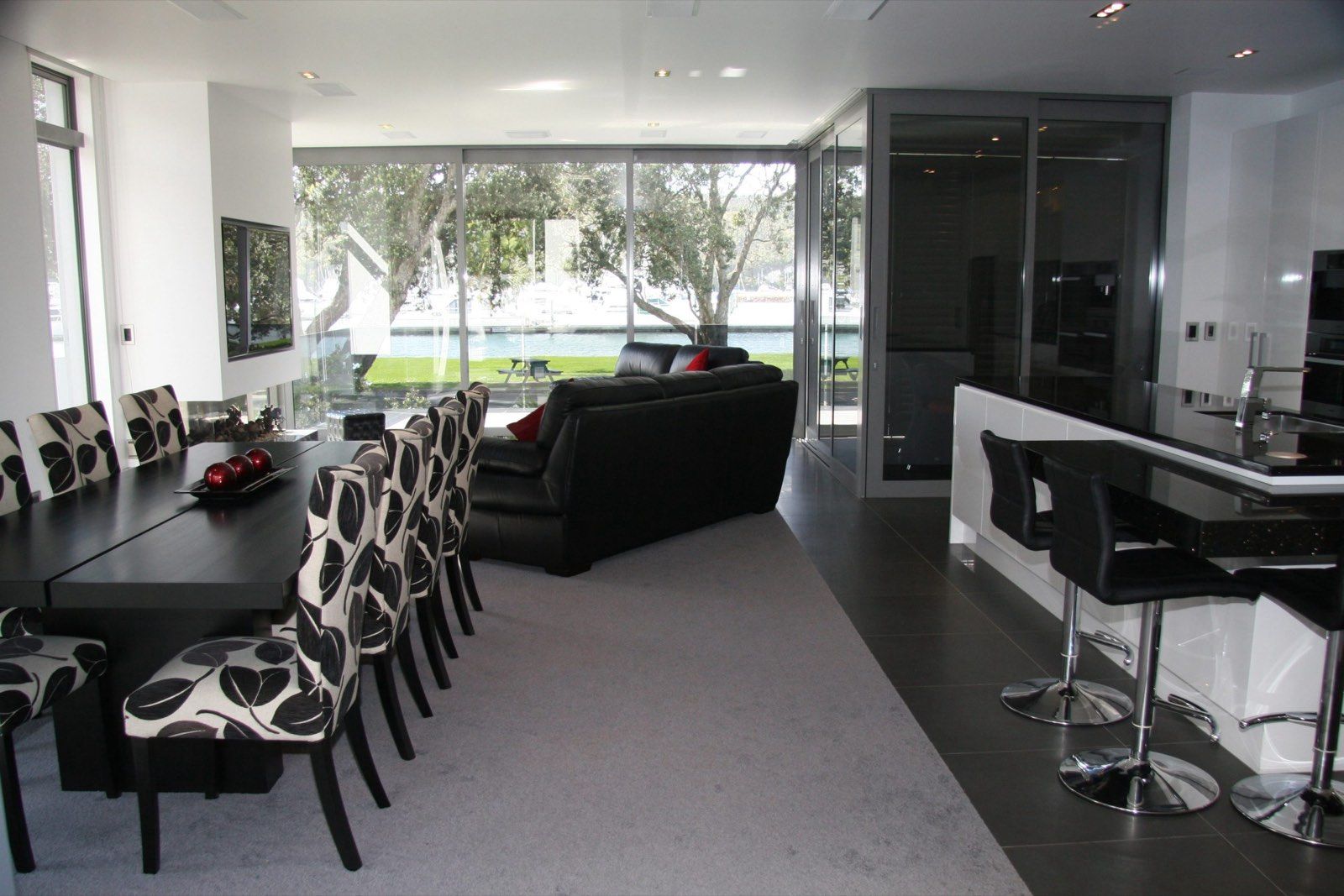 Water View Homes — living and dining