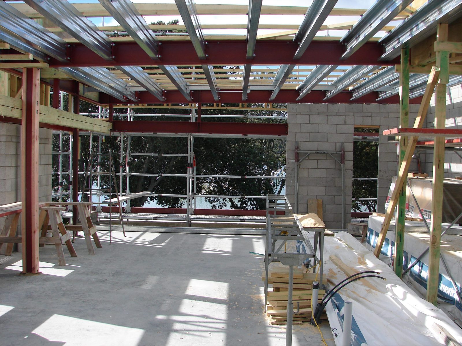Water View Homes — steel frame