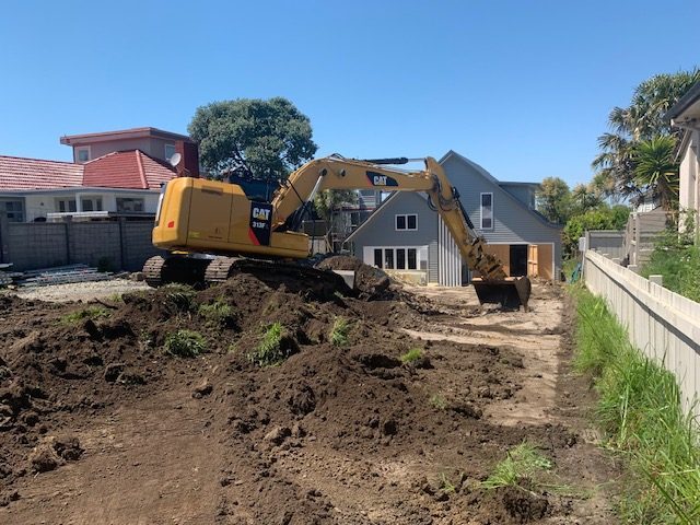 Devonport Homes — clearing begins