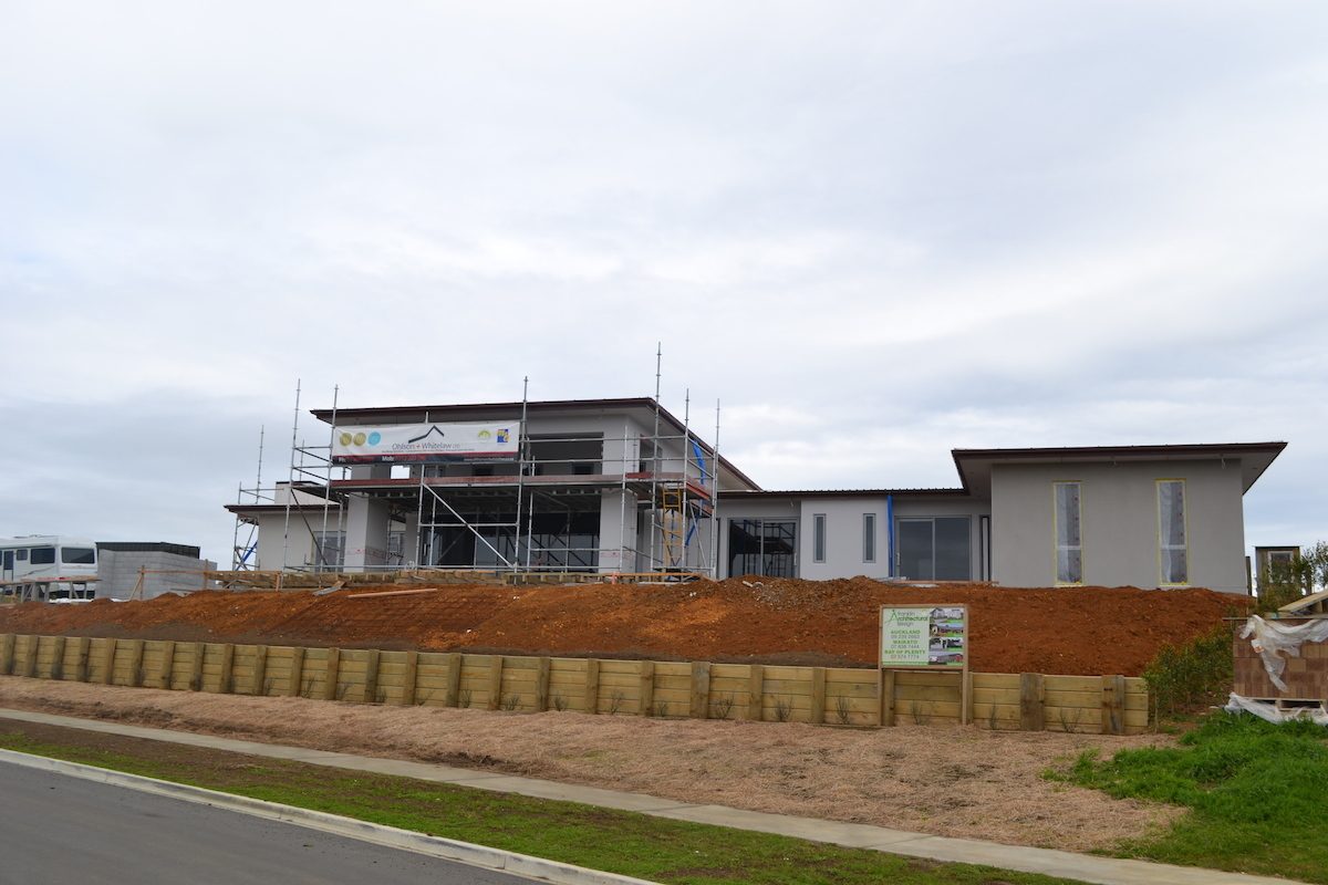 William Andrew — cladding under way