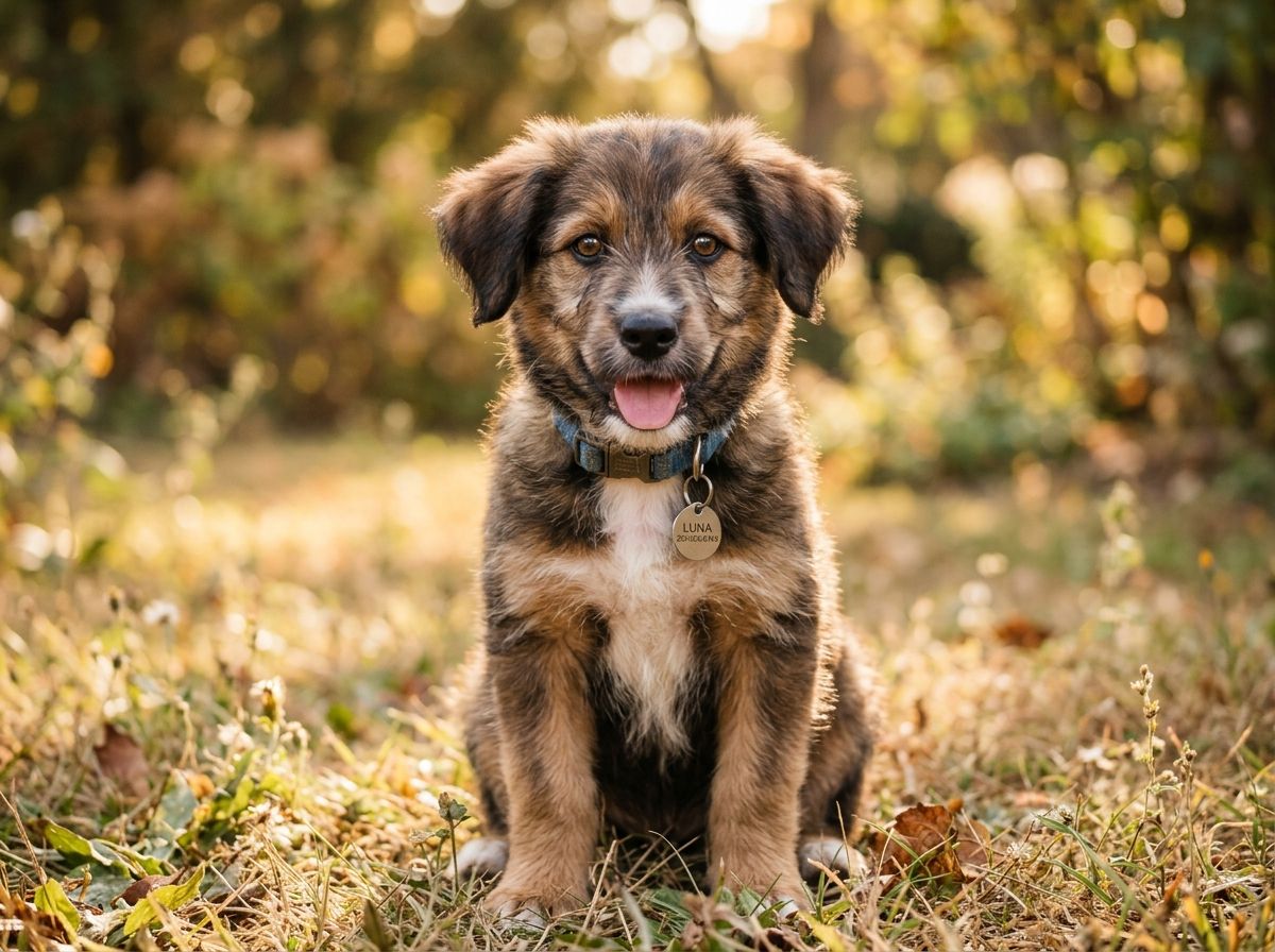 Fotografía de muestra para cachorro mestizo en espera de un hogar responsable