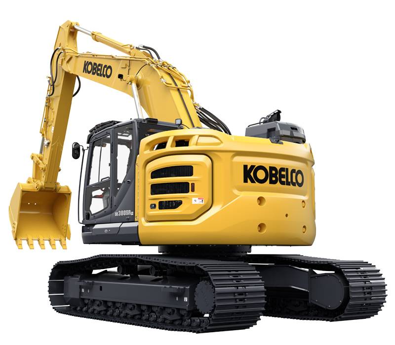 kobelco-sk380srlc-7-excavator-stock-image