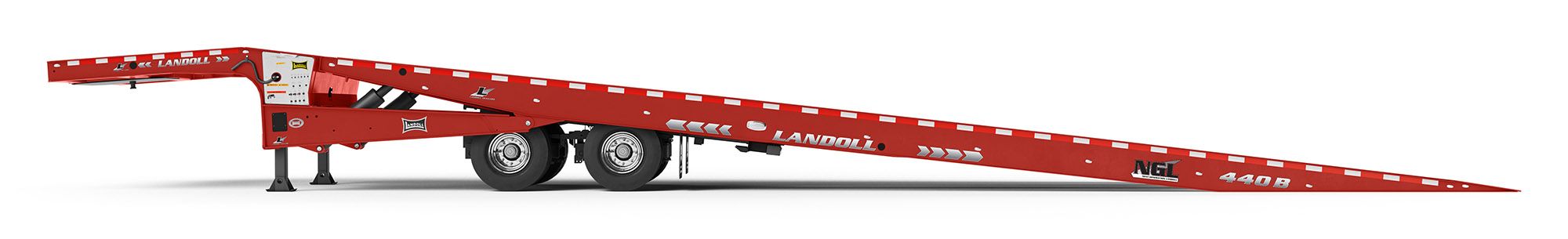 Landoll traveling axle trailer