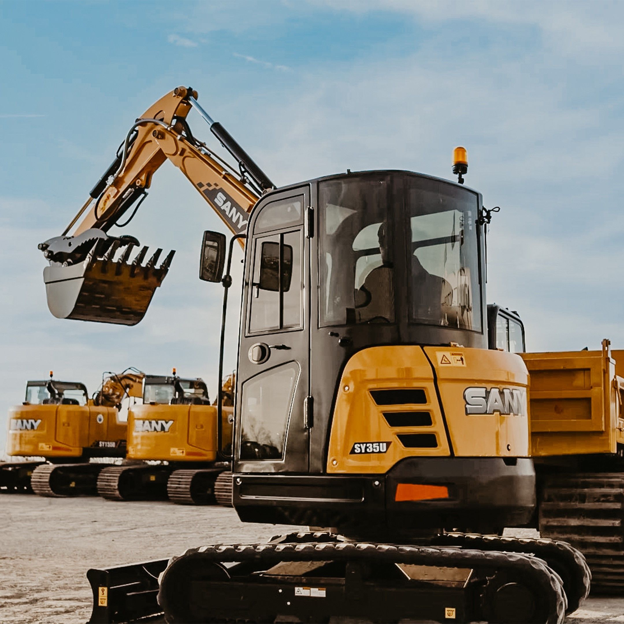 New Sany SY35U on display
