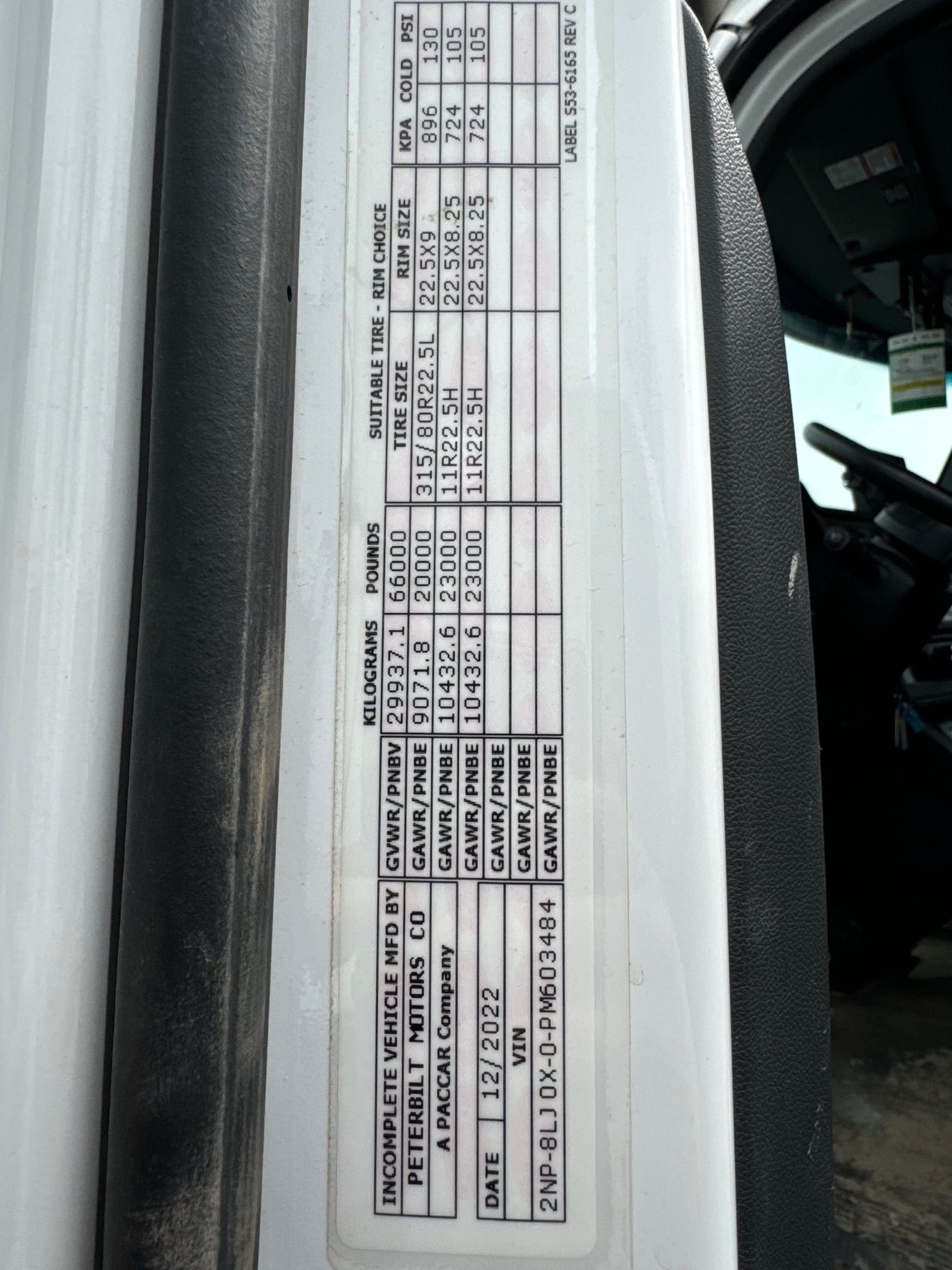 2023 PETERBILT PETERBILT 548 T/A WATER TRUCK Photo 9 Thumbnail