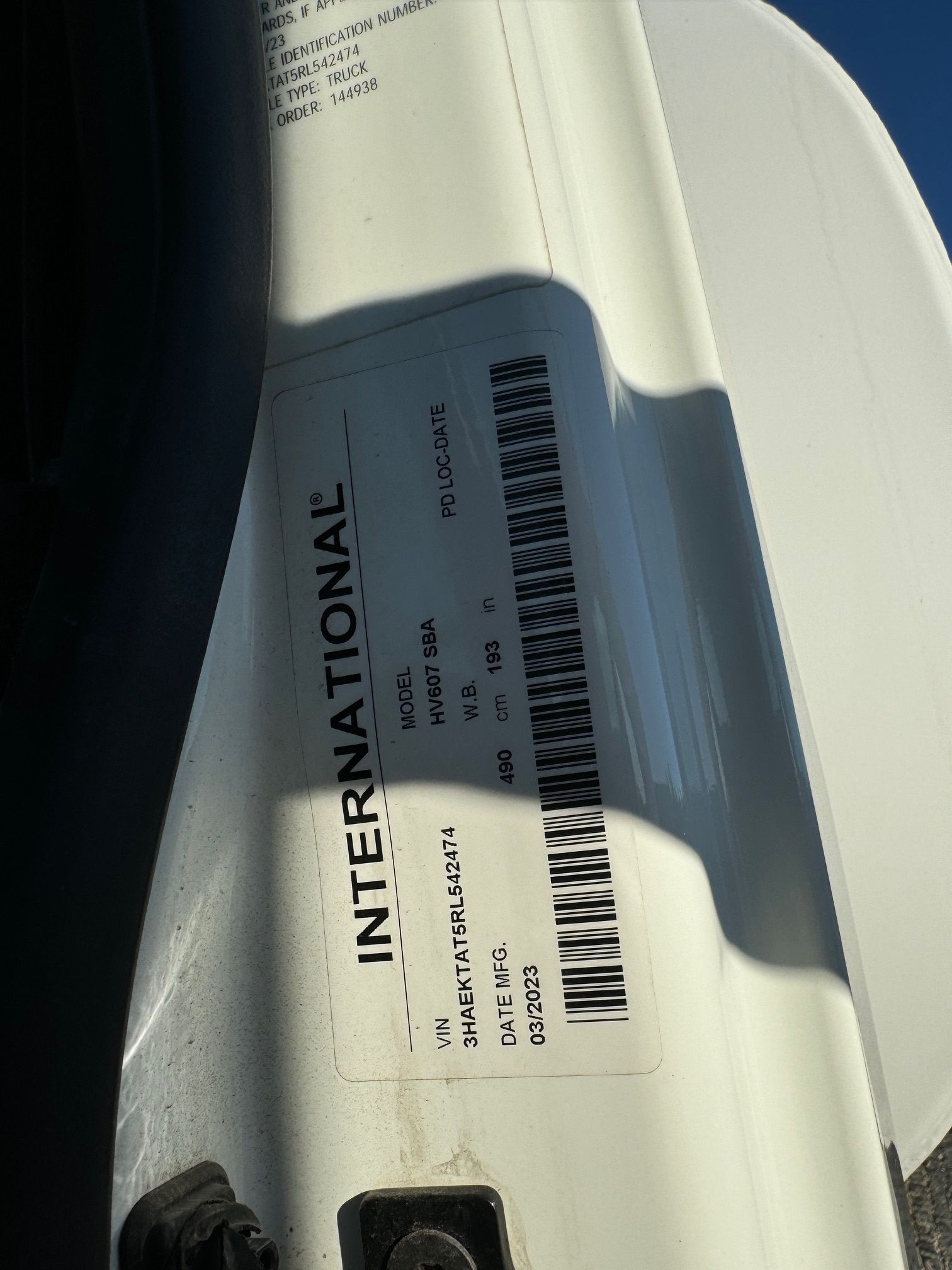 2024 INTERNATIONAL INTERNATIONAL HV607 4K GAL WATER TRUCK W/ CANNON Photo 9 Thumbnail